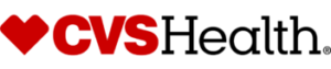 CVS Health logo with CVS in red font and Health in black font